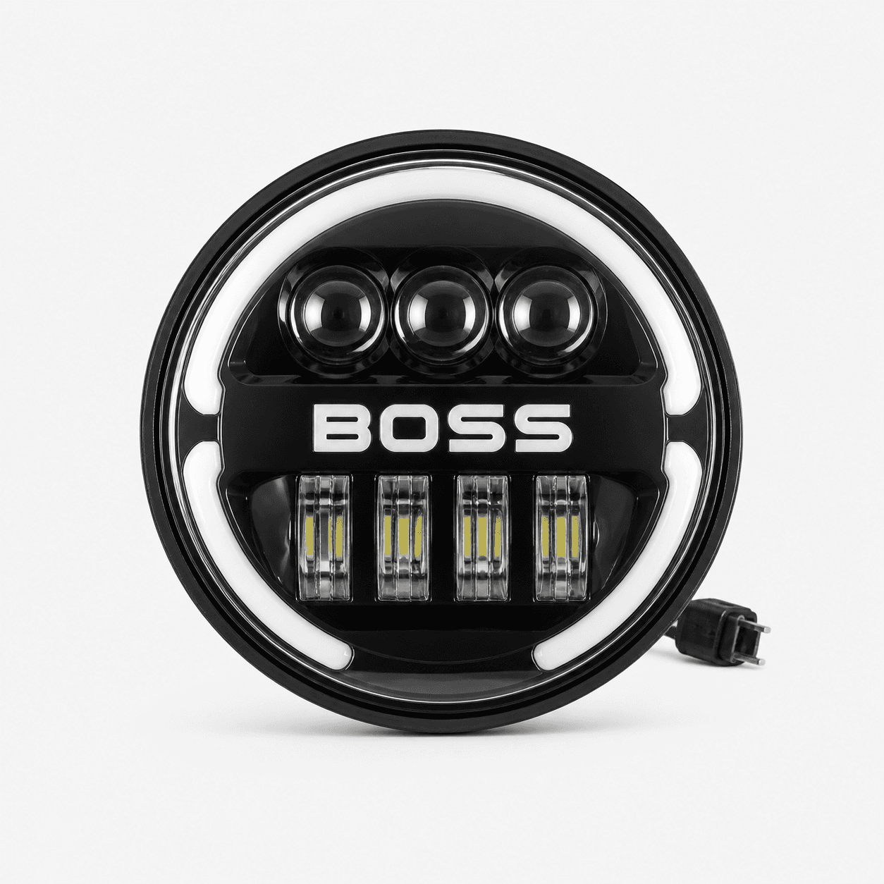 كشاف موتوسيكل LED BOSS دائري